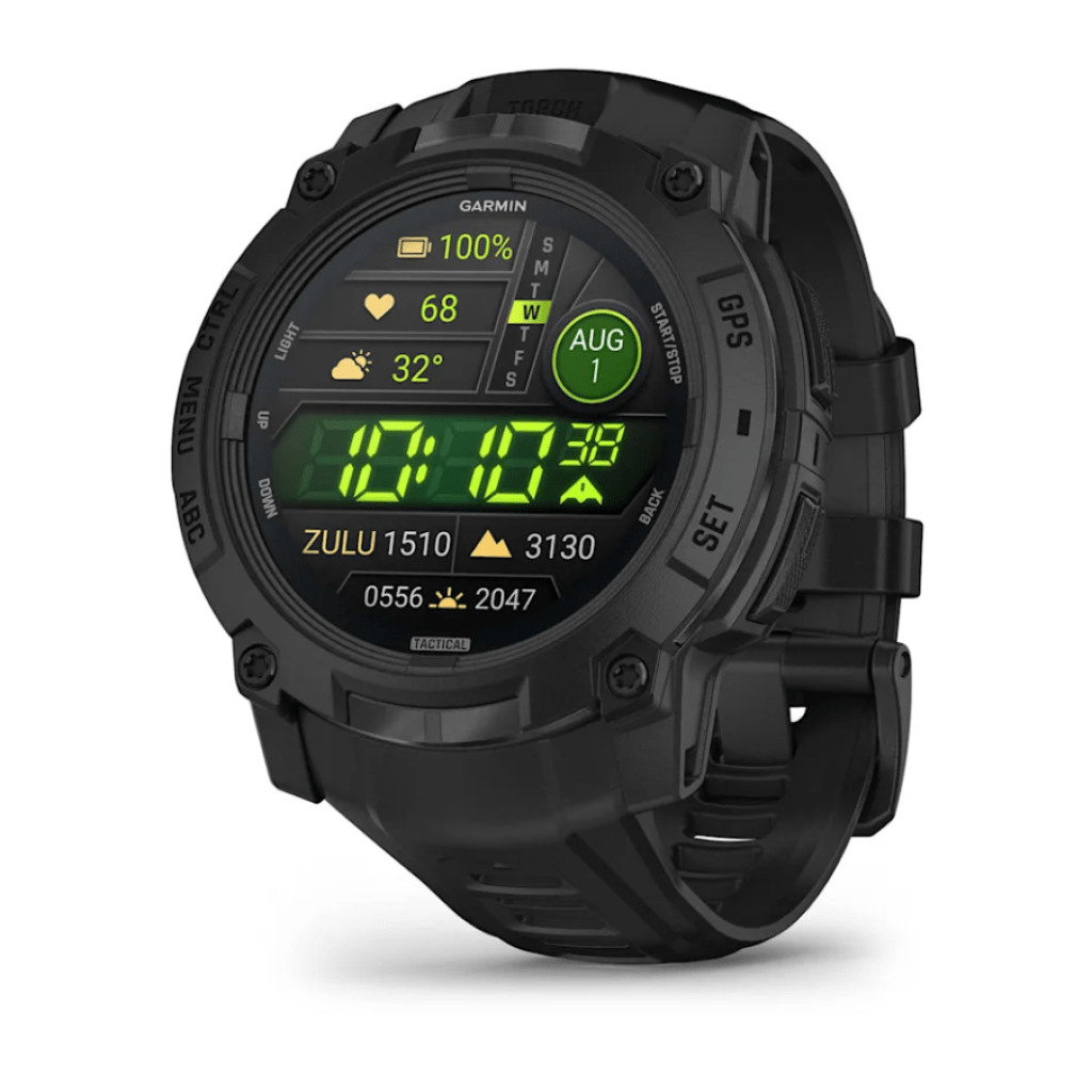 Garmin Instinct 3 AMOLED Tactical Smartwatch | MojoMotoSport.com