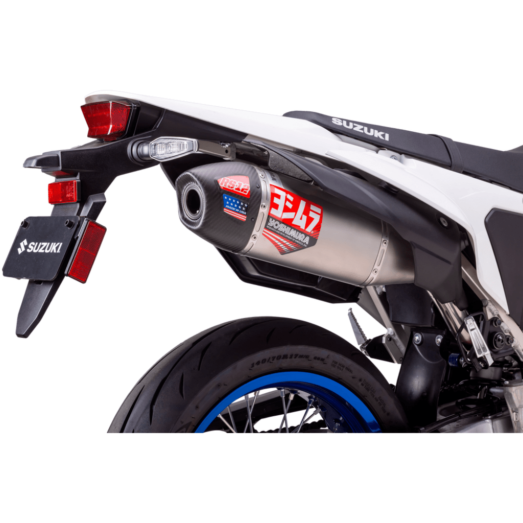 Yoshimura Street Exhaust RS-12 Stainless Muffler Suzuki DR-Z4