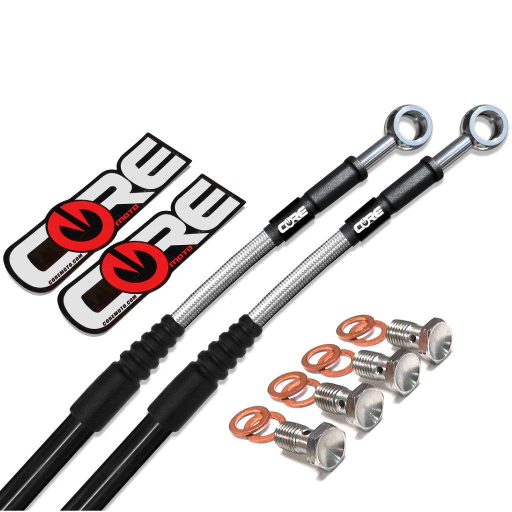 CORE MOTO - KTM Offroad Front and Rear Brake Line Combo Kit