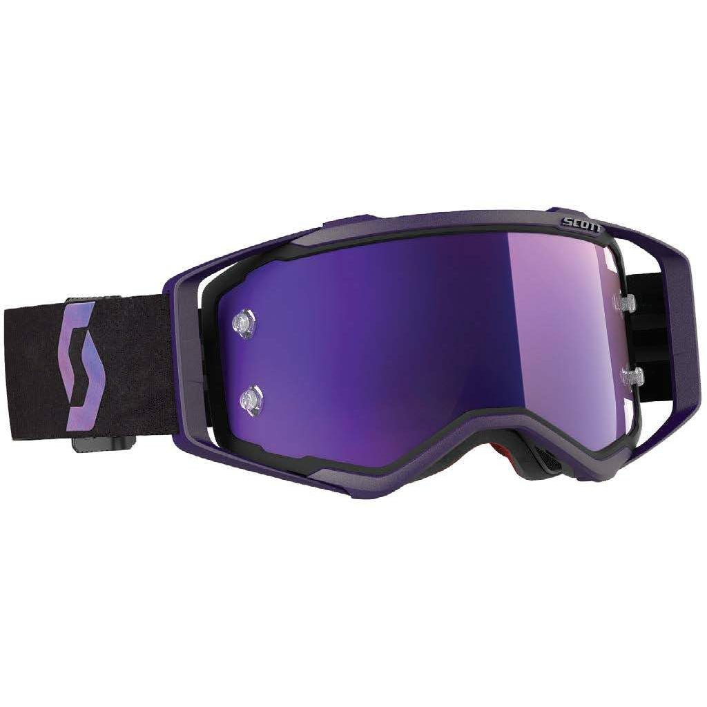 scott goggles logo SCOTT Prospect LE Iridescent Purple Chrome Works Goggle
