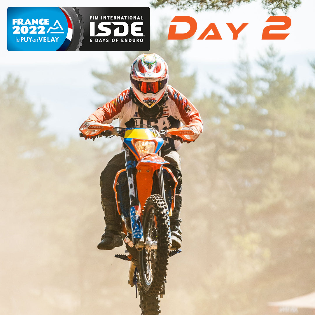 ISDE France 2022 | Day 2 Highlights & Results