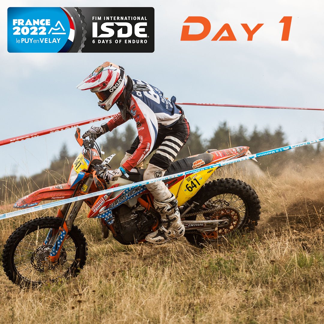 ISDE France 2022 | Day 1 Highlights & Results - MojoMotoSport.com