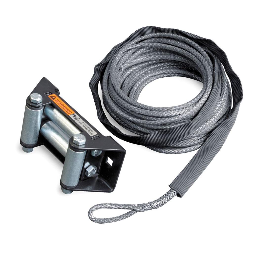 Warn 50' x 7/32" Synthetic Rope Conversion Kit w/ Roller Fairlead | 77835