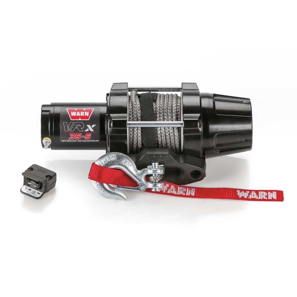 Warn VRX 35 Synthetic 3,500 Lb Powersports Winch | 101030