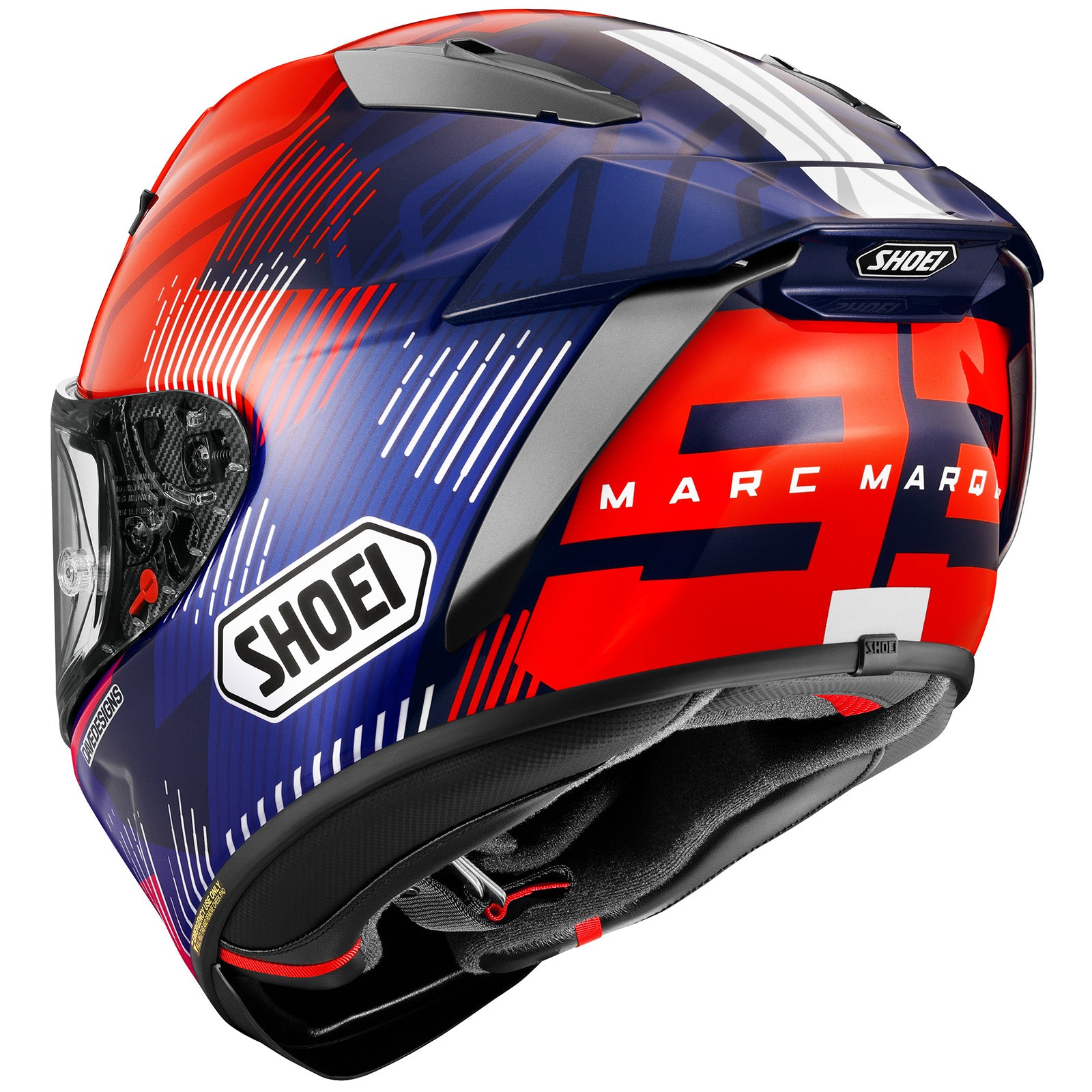 キャメロン SHOEI X-Fifteen Marquez 8 Race Helmet | MojoMotoSport.com