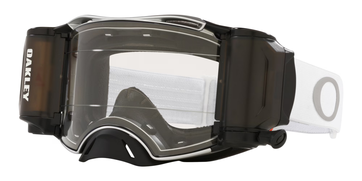 Oakley Airbrake MX Goggles, Tuff Blocks Gunmetal Black / Clear