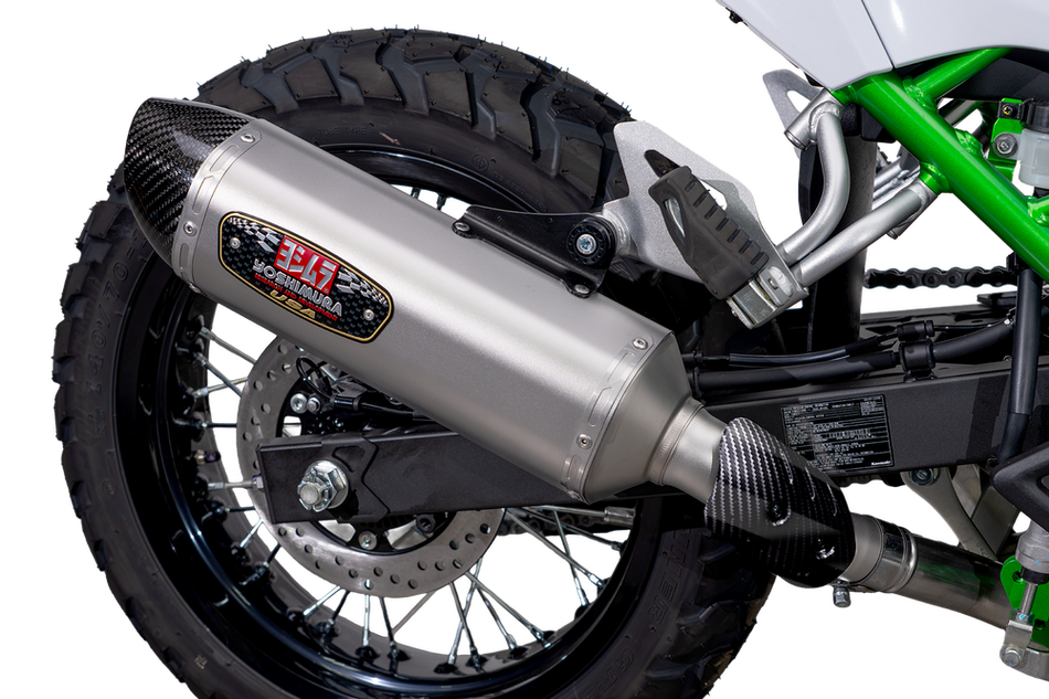 Yoshimura R-77 Stainless Slip-On Muffler Kawasaki KLE500 | 14500B0520