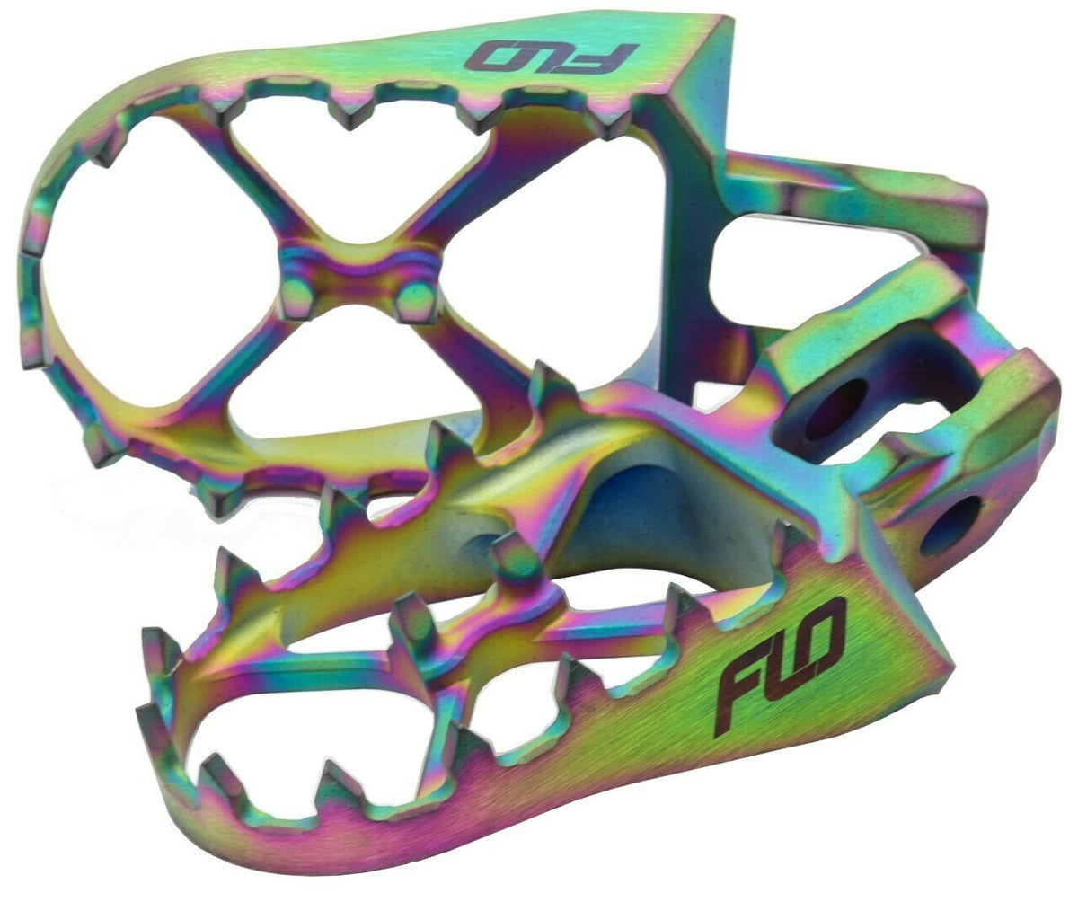 Titanium  Foot  Pegs Jet  Fuel  Yam