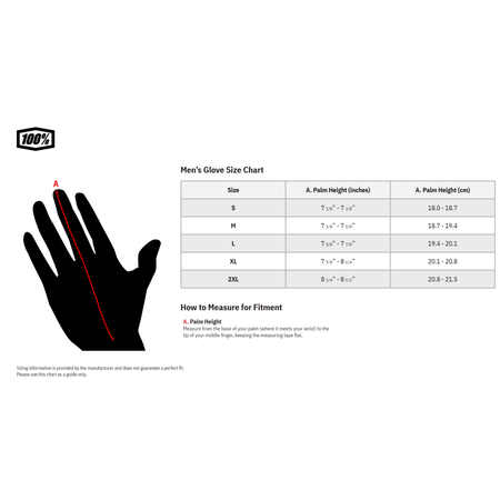 100% Brisker Cold Weather Gloves - MojoMotoSport.com