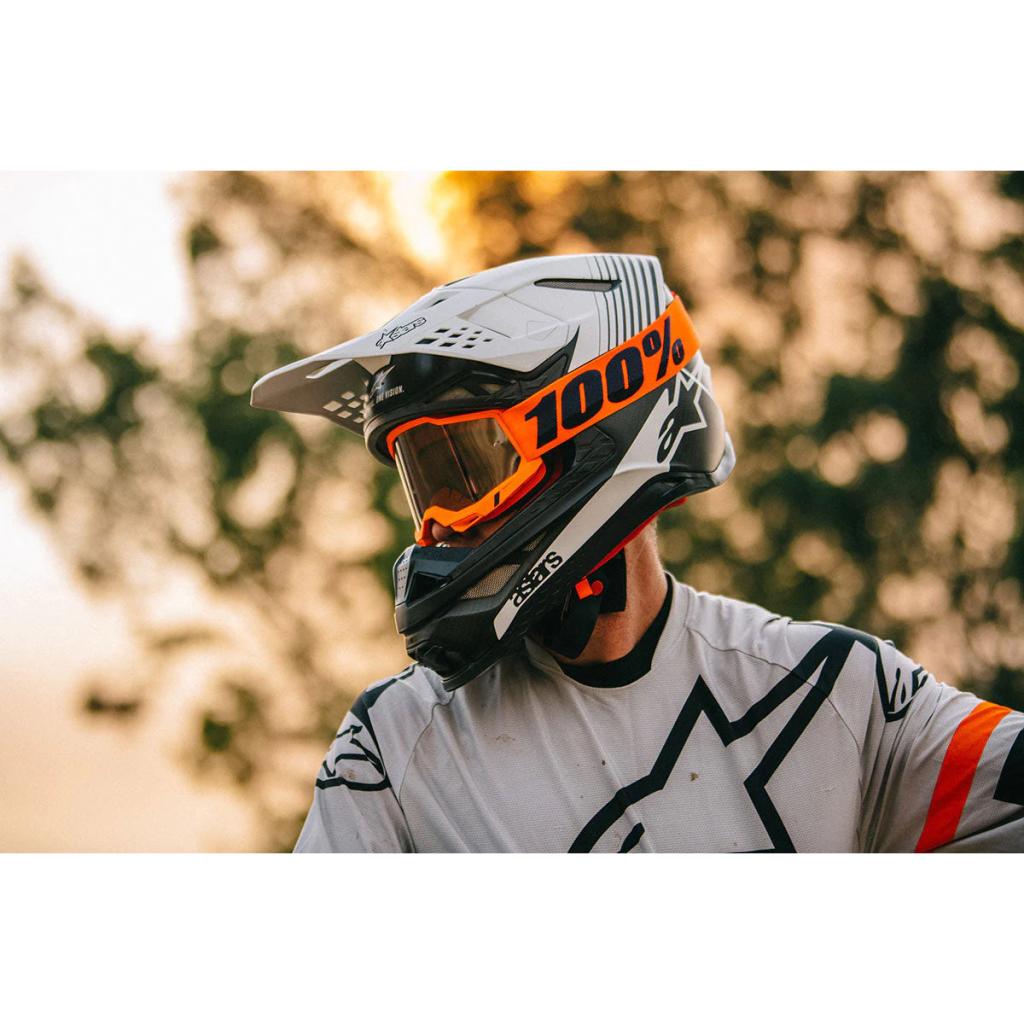 100 Percent Strata 2 Clear Lens Goggles Solar Eclipse