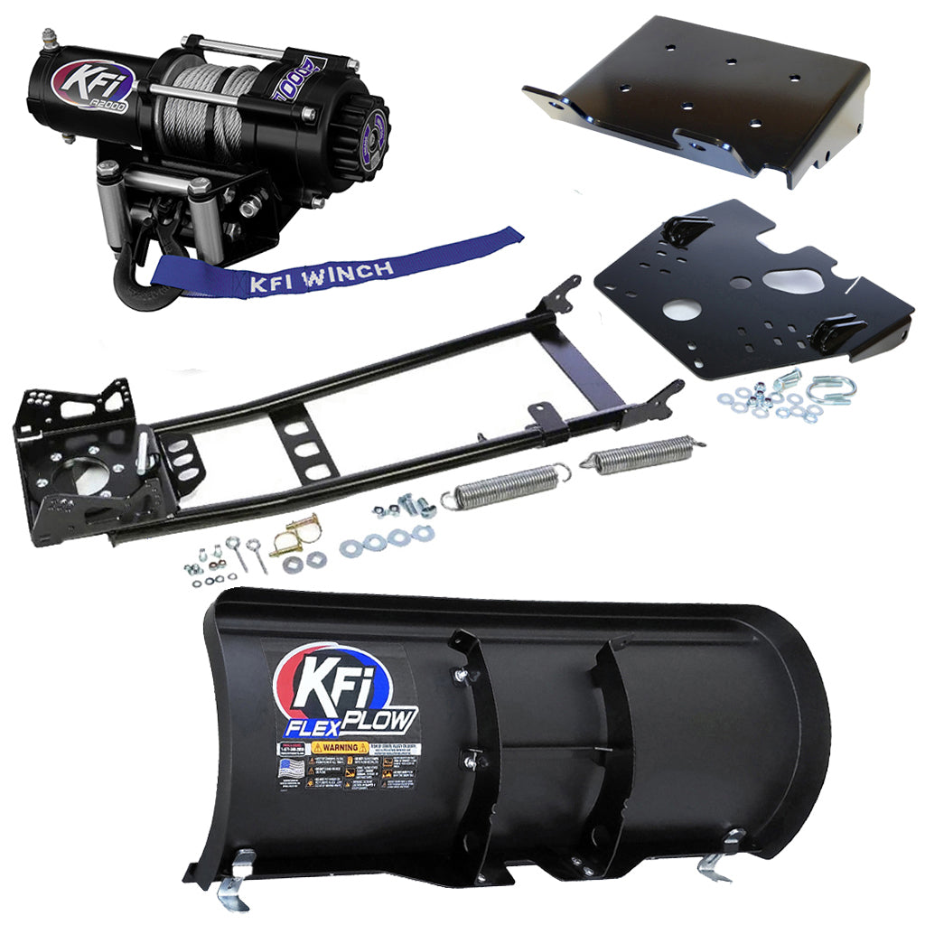 KFI Snowplow Kit fits 2008-on Suzuki King Quad 400 4x4/AS/AF/ASi/FSi ATV