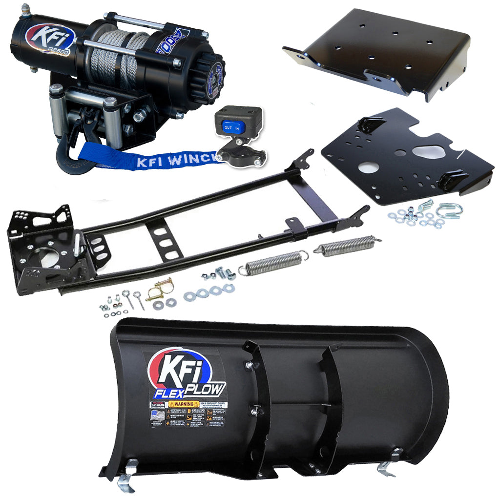 KFI Snowplow Kit fits 2008-on Suzuki King Quad 400 4x4/AS/AF/ASi/FSi ATV