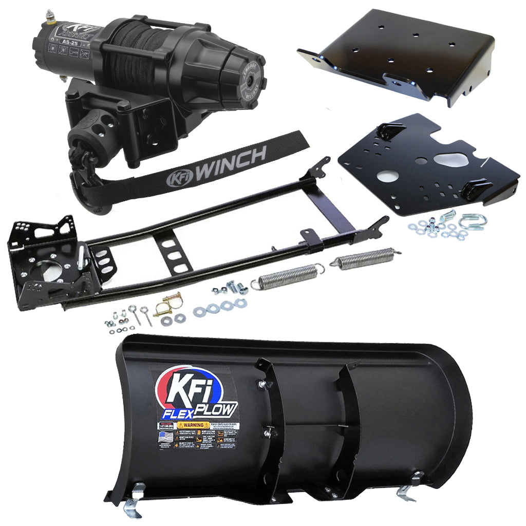 KFI Snowplow Kit fits 2008-on Suzuki King Quad 400 4x4/AS/AF/ASi/FSi ATV