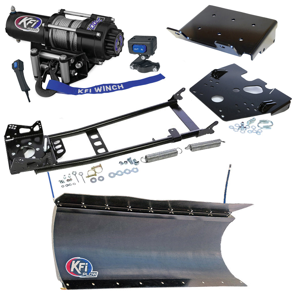 KFI Snowplow Kit fits 2008-on Suzuki King Quad 400 4x4/AS/AF/ASi/FSi ATV