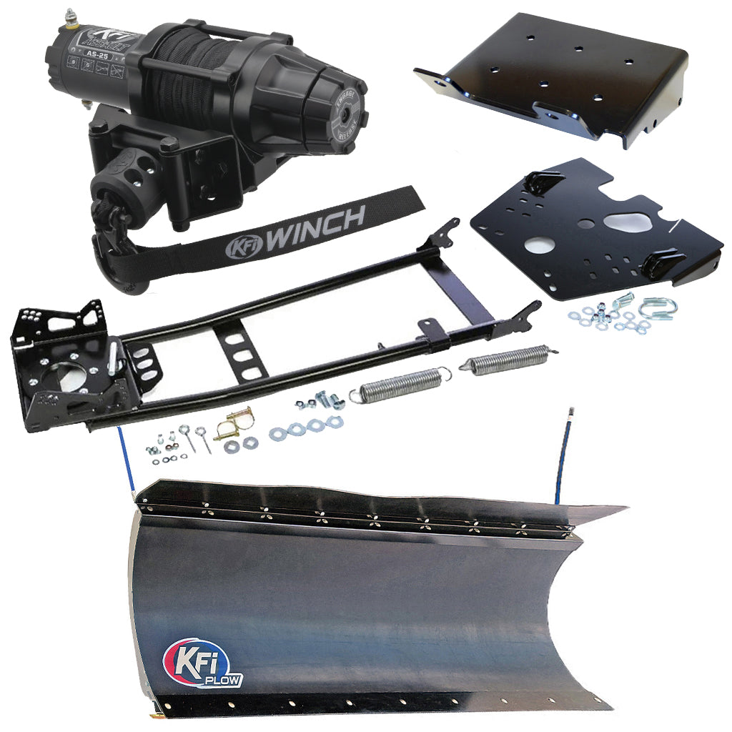 KFI Snowplow Kit fits 2008-on Suzuki King Quad 400 4x4/AS/AF/ASi/FSi ATV