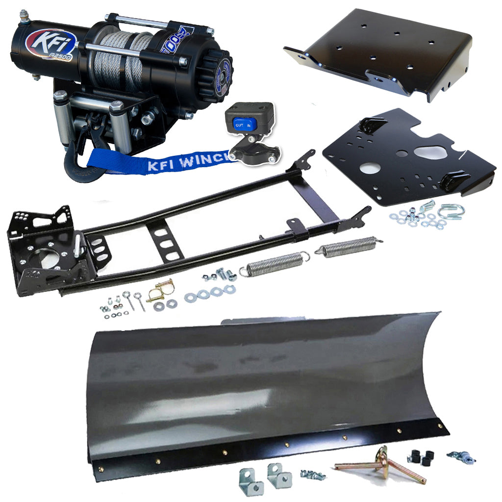 KFI Snowplow Kit fits 2008-on Suzuki King Quad 400 4x4/AS/AF/ASi/FSi ATV