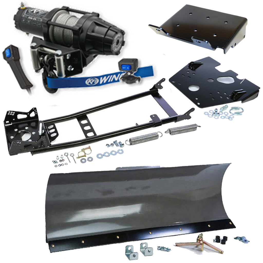 KFI Snowplow Kit fits 2008-on Suzuki King Quad 400 4x4/AS/AF/ASi/FSi ATV