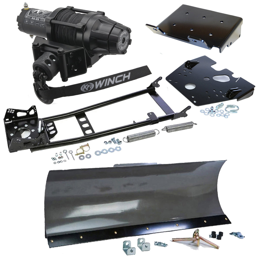 KFI Snowplow Kit fits 2008-on Suzuki King Quad 400 4x4/AS/AF/ASi/FSi ATV