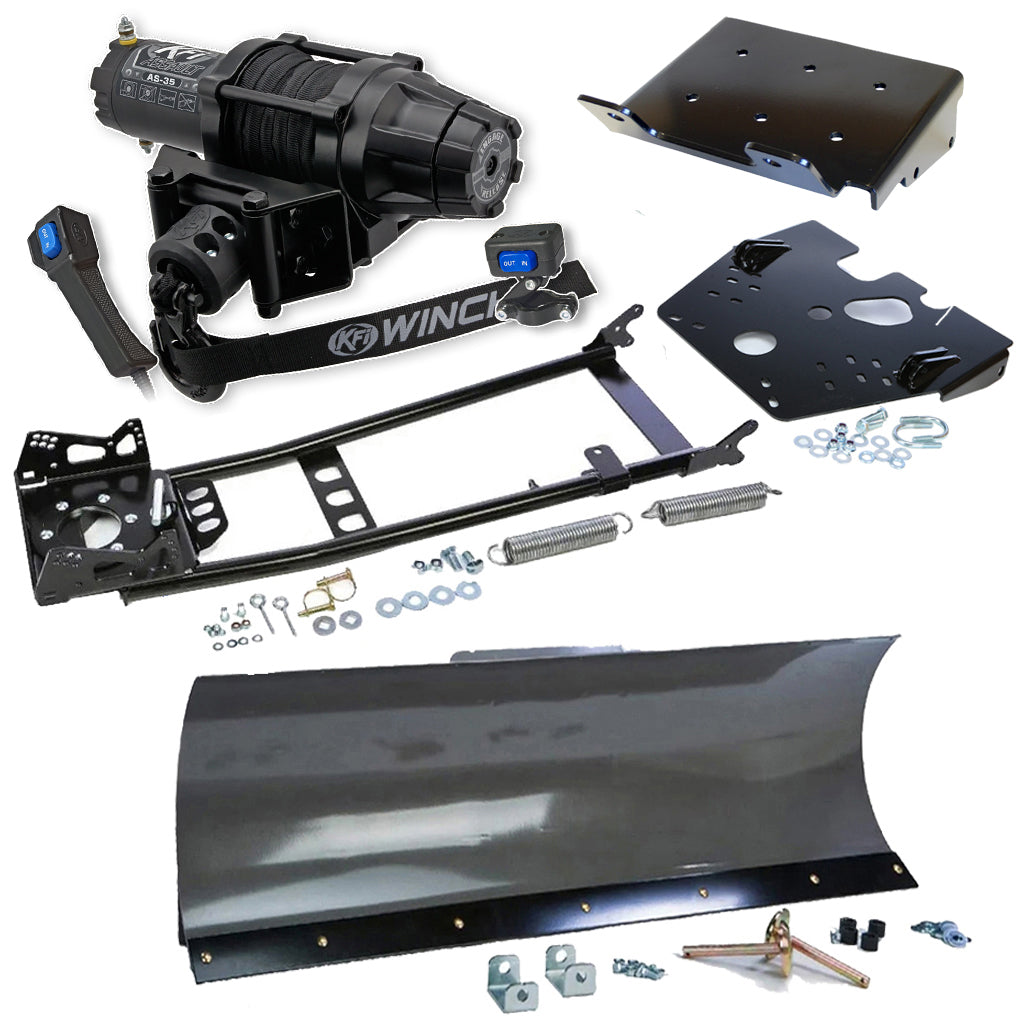 KFI Snowplow Kit fits 2008-on Suzuki King Quad 400 4x4/AS/AF/ASi/FSi ATV