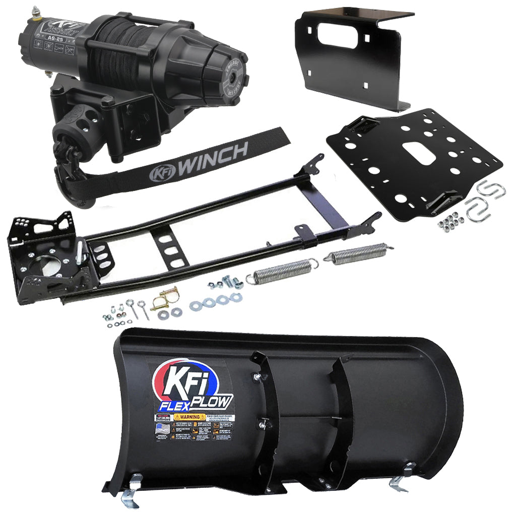 KFI Snowplow Kit fits Kawasaki Prairie 650/700 & Suzuki Twin Peaks 700 ATV