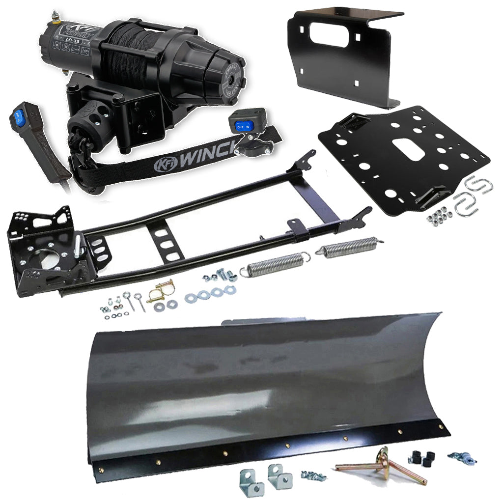 KFI Snowplow Kit fits Kawasaki Prairie 650/700 & Suzuki Twin Peaks 700 ATV