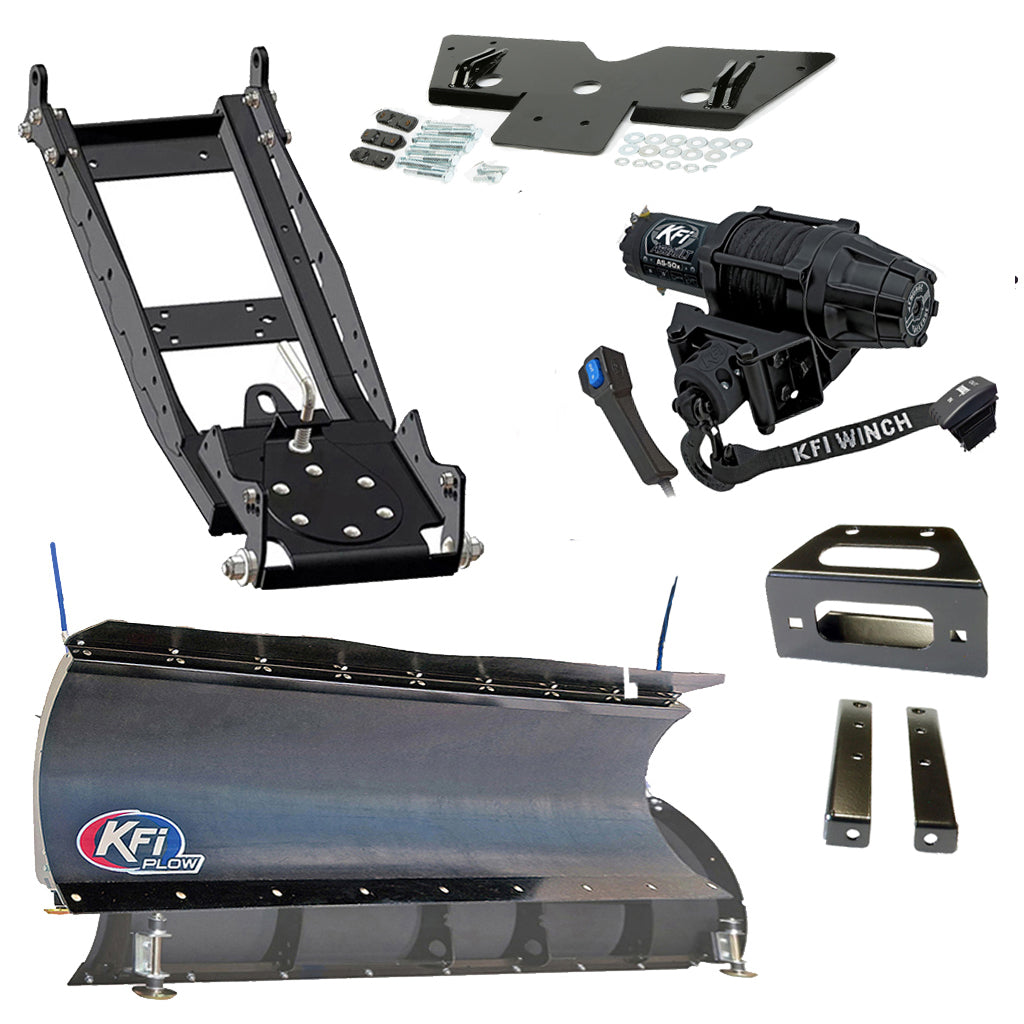 KFI Snowplow Kit 2008-2014 RZR 800 / RZR 4 800 & 2012-2022 RZR 570 S/Trail  - MojoMotoSport.com