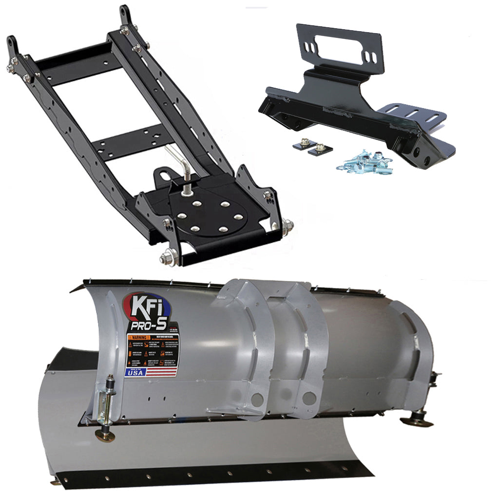 KFI Snowplow Kit Polaris RZR 570 12-22 & RZR 800/RZR 4 800 08-14 - MojoMotoSport.com