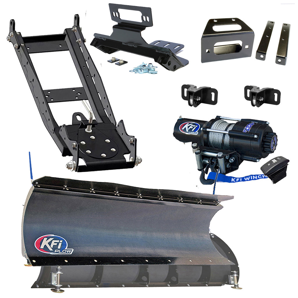 KFI Snowplow Kit Polaris RZR 570 12-22 & RZR 800/RZR 4 800 08-14 - MojoMotoSport.com