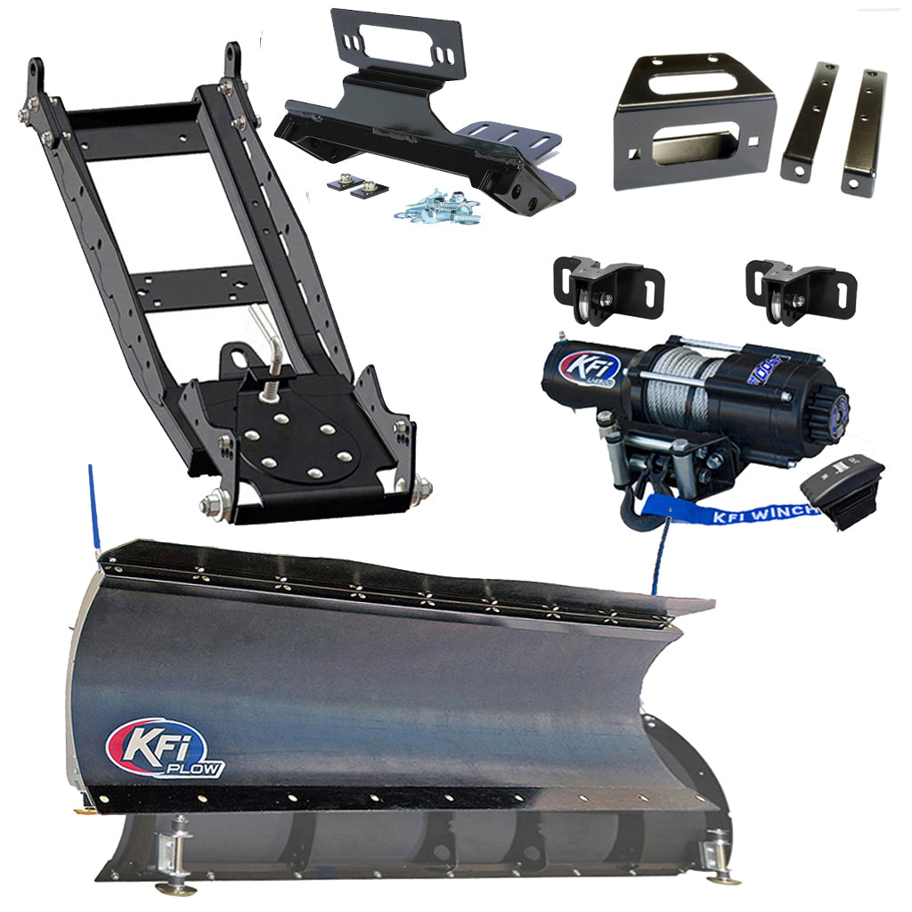 KFI Snowplow Kit Polaris 2012-2014 RZR 4 800 - MojoMotoSport.com