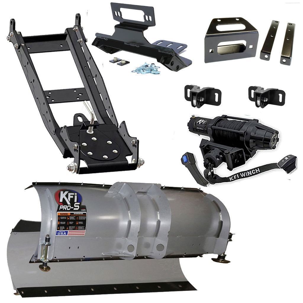 KFI Snowplow Kit Polaris RZR 570 12-22 & RZR 800/RZR 4 800 08-14 - MojoMotoSport.com