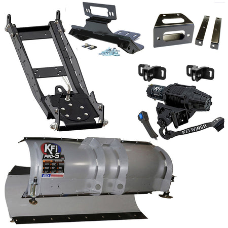 KFI Snowplow Kit Polaris RZR 570 12-22 & RZR 800/RZR 4 800 08-14 - MojoMotoSport.com