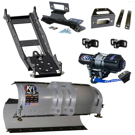 KFI Snowplow Kit Kawasaki PRO DX/DXT & PRO FX/FXT - MojoMotoSport.com
