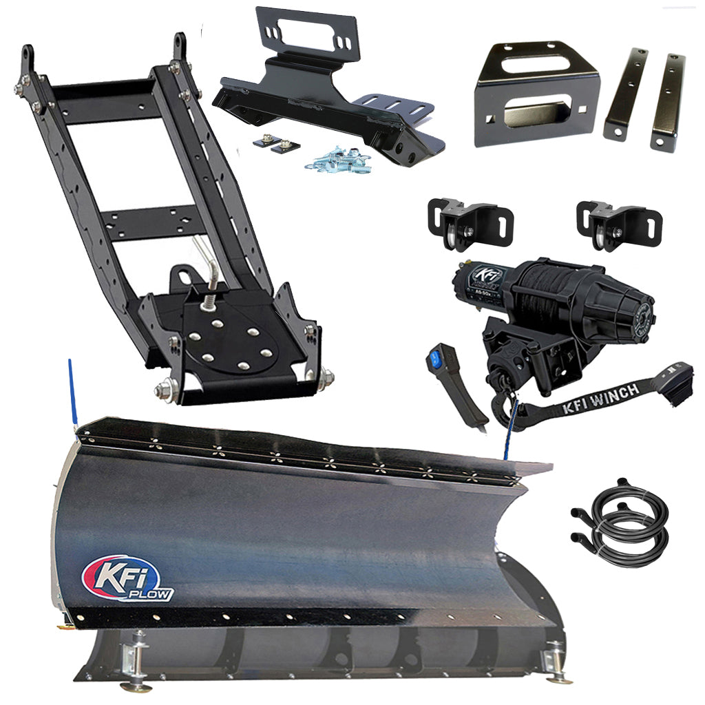 KFI Snowplow Kit Polaris 2012-2014 RZR 4 800 - MojoMotoSport.com