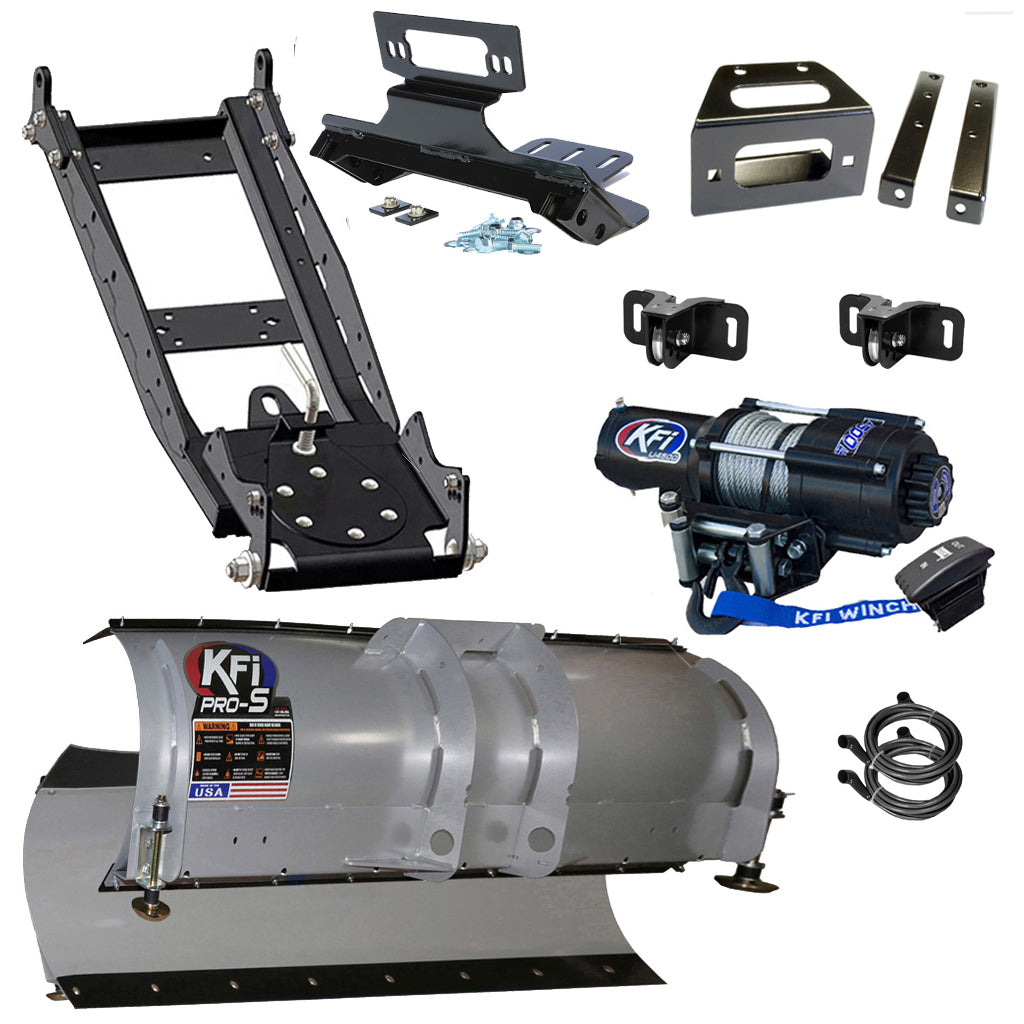 KFI Snowplow Kit Polaris 2012-2014 RZR 4 800 - MojoMotoSport.com