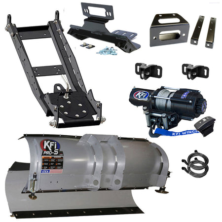 KFI Snowplow Kit Polaris 2012-2014 RZR 4 800 - MojoMotoSport.com