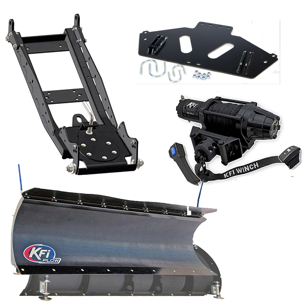 KFI Snowplow Kit 2014-2020 Arctic Cat Wildcat Trail & Wildcat Sport - MojoMotoSport.com