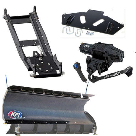 KFI Snowplow Kit 2014-2020 Arctic Cat Wildcat Trail & Wildcat Sport - MojoMotoSport.com