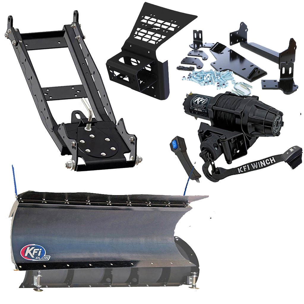 KFI Snowplow Kit 2012-2019 Arctic Cat Wildcat 1000 - MojoMotoSport.com