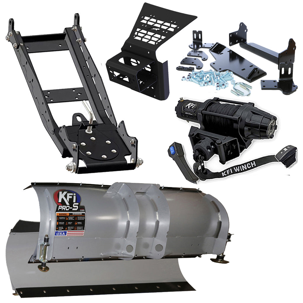 KFI Snowplow Kit 2012-2019 Arctic Cat Wildcat 1000 - MojoMotoSport.com