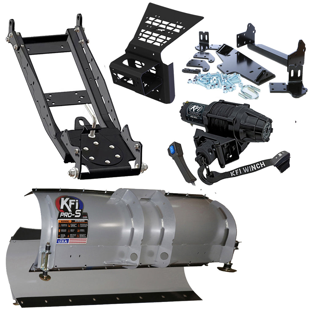 KFI Snowplow Kit 2012-2019 Arctic Cat Wildcat 1000 - MojoMotoSport.com