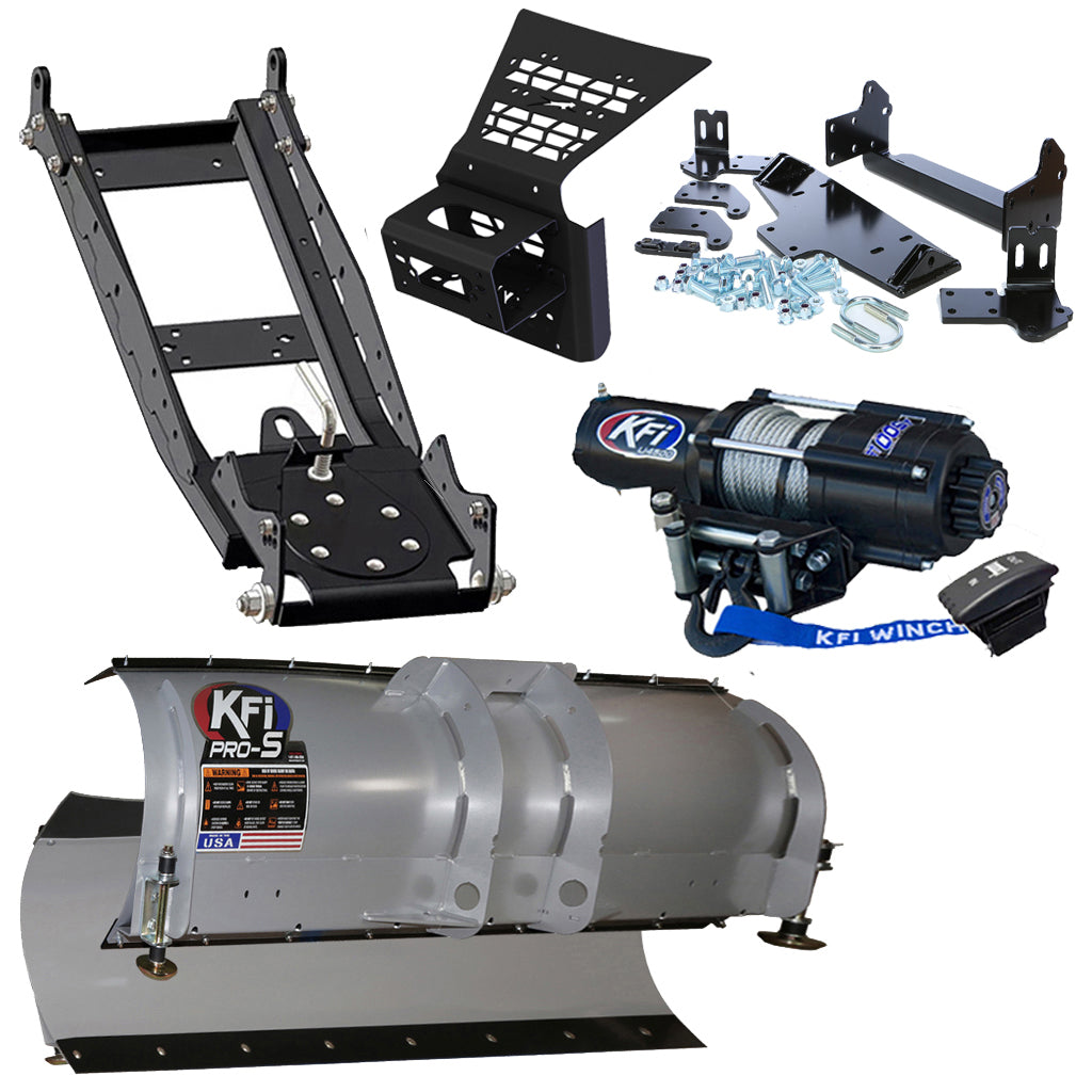 KFI Snowplow Kit 2012-2019 Arctic Cat Wildcat 1000 - MojoMotoSport.com