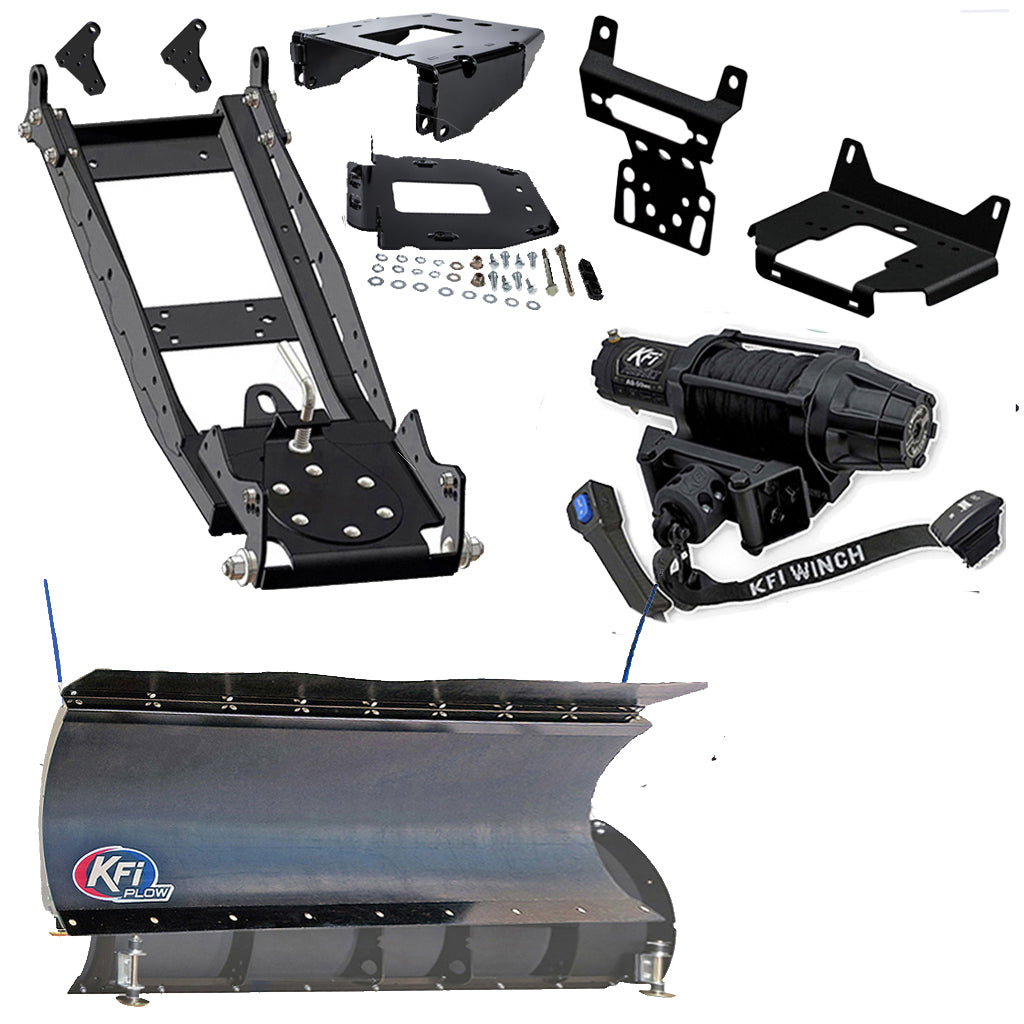 KFI Snowplow Kit Polaris RZR XP 1000 Highlifter 19-22 & XP 4 1000 16-22 - MojoMotoSport.com