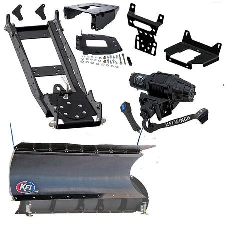 KFI Snowplow Kit Polaris RZR XP 1000 Highlifter 19-22 & XP 4 1000 16-22 - MojoMotoSport.com