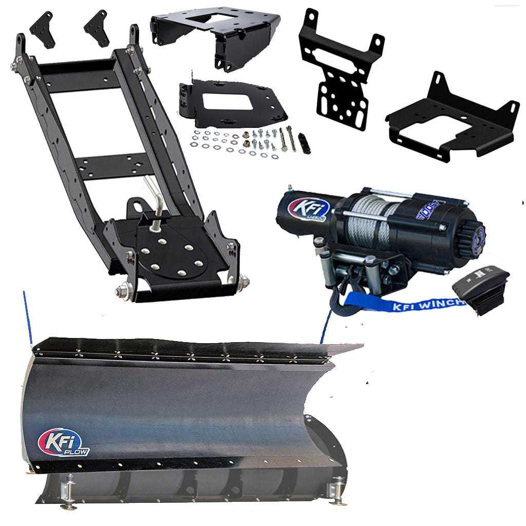 KFI Snowplow Kit Polaris RZR XP 1000 Highlifter 19-22 & XP 4 1000 16-22 - MojoMotoSport.com