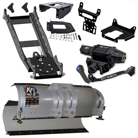 KFI Snowplow Kit Polaris RZR XP 1000 Highlifter 19-22 & XP 4 1000 16-22 - MojoMotoSport.com