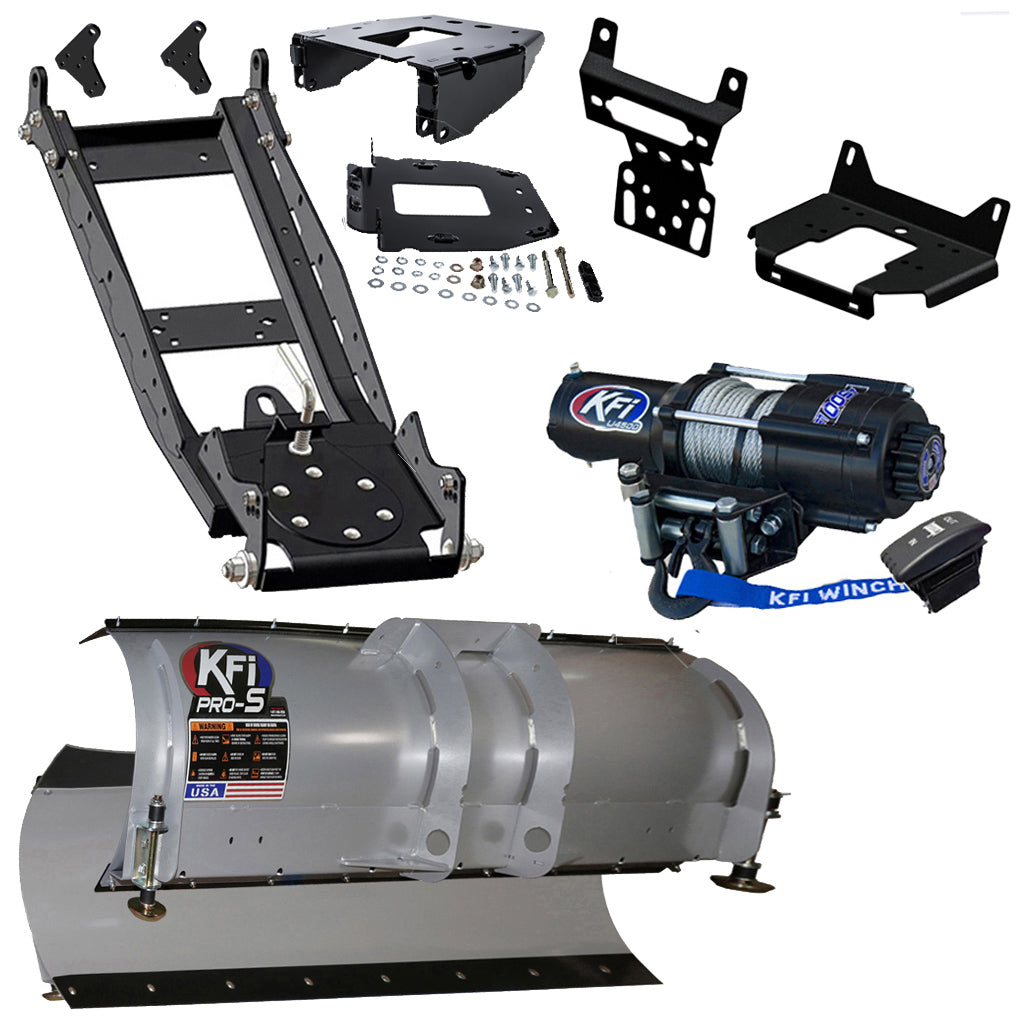 KFI Snowplow Kit Polaris RZR XP 1000 Highlifter 19-22 & XP 4 1000 16-22 - MojoMotoSport.com