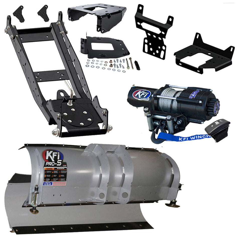 KFI Snowplow Kit Polaris RZR XP 1000 Highlifter 19-22 & XP 4 1000 16-22 - MojoMotoSport.com