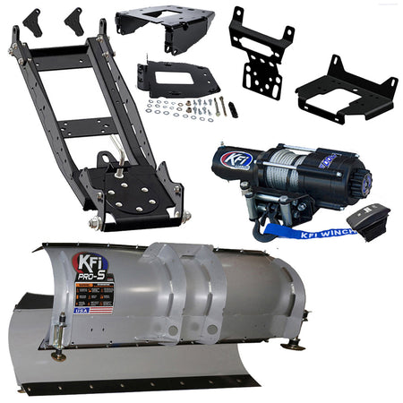 KFI Snowplow Kit Polaris RZR XP 1000 Highlifter 19-22 & XP 4 1000 16-22 - MojoMotoSport.com