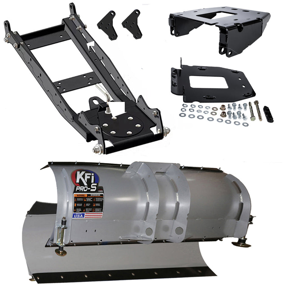KFI Snowplow Kit Polaris RZR XP 1000 Highlifter 19-22 & XP 4 1000 16-22 - MojoMotoSport.com