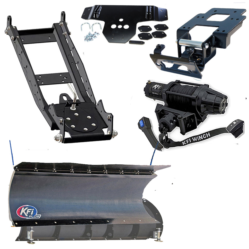 KFI Snowplow Kit Polaris RZR 900/RZR 4 900 2014, XP 900/XP 4 900 11-13 - MojoMotoSport.com